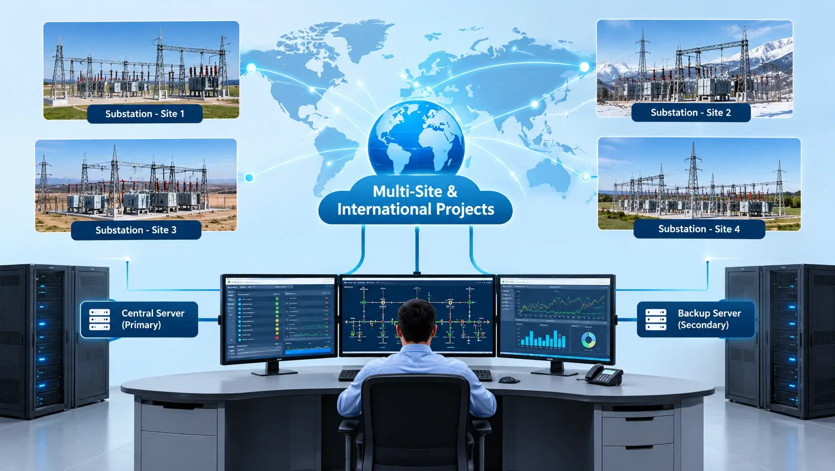 Multi Project Substation System