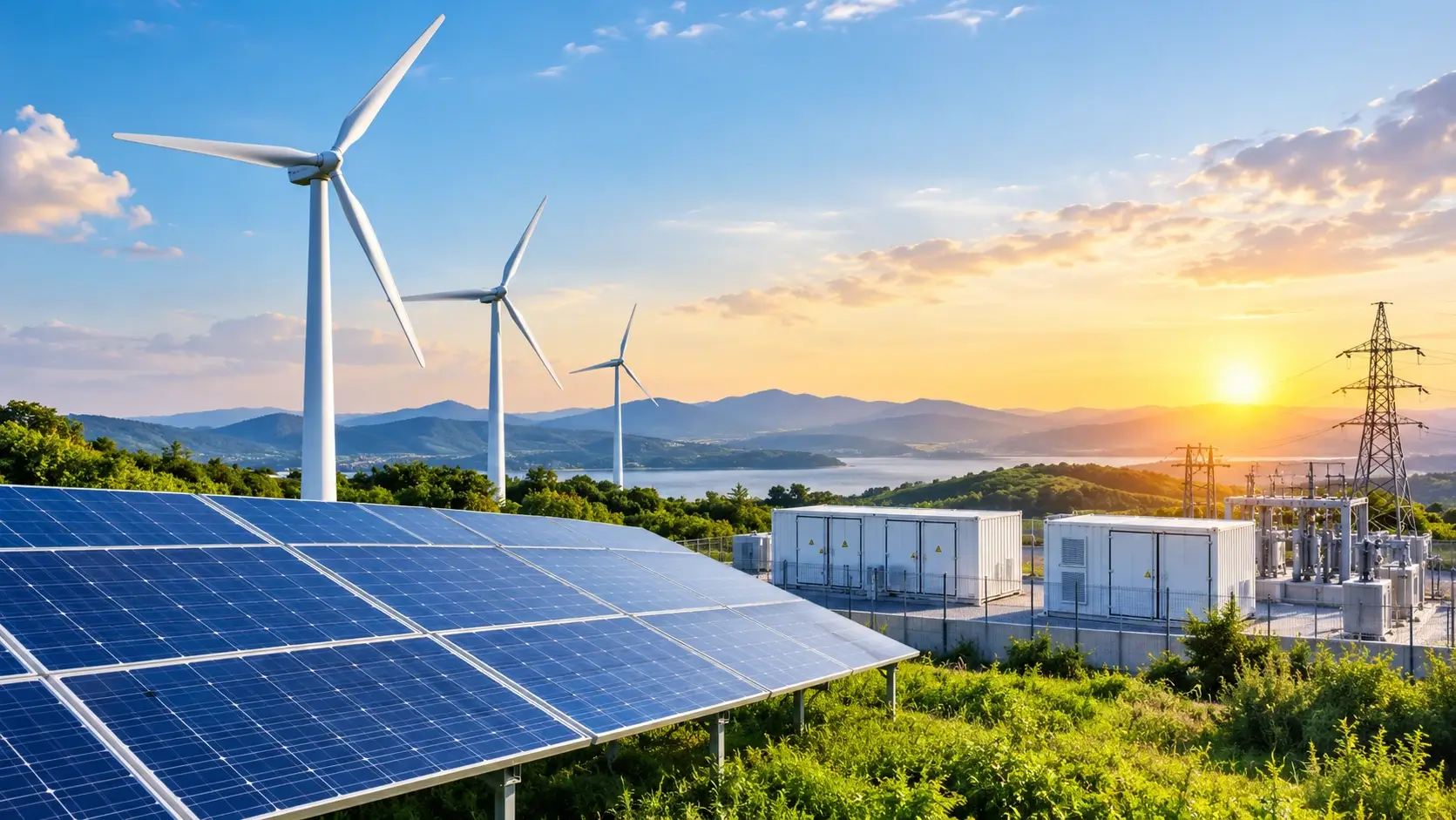 Renewable Energy Substation System